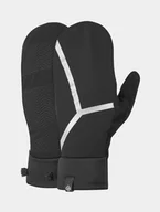 Rękawiczki sportowe męskie - RONHILL Rękawiczki biegowe WINTER MITT all black - miniaturka - grafika 1