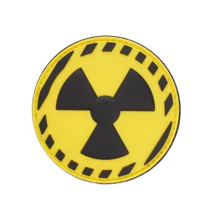 101 Inc. - Naszywka 3D - Nuclear - Zółta - 444130-7333 - Odzież taktyczna i umundurowanie - miniaturka - grafika 1