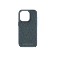 Etui i futerały do telefonów - Njord byELEMENTS Fabric Etui z tkaniny do iPhone 15 Pro z MagSafe - Ciemnoszare - miniaturka - grafika 1