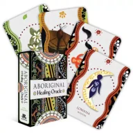 Ezoteryka - Aboriginal Healing Oracle, karty do wróżenia (nowa edycja) - miniaturka - grafika 1