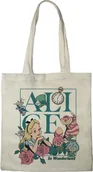 Torebki damskie - Disney TOTE BAG ALICE", REFERENCJA : BWDALWOBB004, ECRU, 38 X 40 CM - miniaturka - grafika 1