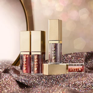 Stila Glitter and Glow Liquid Eye Shadow - cień do oczu Rose Gold Retro - Cienie do powiek - miniaturka - grafika 6