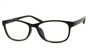 Okulary z filtrem Antyrefleksyjne zerówki Nerdy prostokątne DR-120-C1 - Okulary korekcyjne, oprawki, szkła - miniaturka - grafika 1