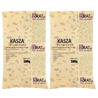 Kasza - Kasza jęczmienna średnia 1kg (2x500g) - miniaturka - grafika 1