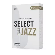 Akcesoria do instrumentów dętych - D'Addario Organisch Select Jazz Filed Alto saksofon - Rury saksofonowe - Pierwsza i jedyna bio-trzcina - 3 twarde, 5 opakowań - miniaturka - grafika 1