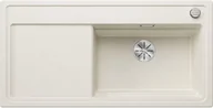 Zlewozmywaki - Zlewozmywak granitowy BLANCO Zenar XL 6 S SteamerPlus Silgranit Delikatny biały + deska jesionowa + 2 pojemniki GN 527190 - miniaturka - grafika 1
