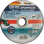 Tarcze do pił - Einhell 49711922 TARCZA DO METALU 125 MM, 10 SZT. - miniaturka - grafika 1