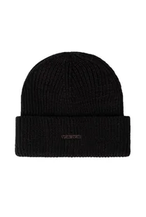 Czapka zimowa męska VANS Determine Cuff Beanie Black VN000QB0BLK1 - Czapki damskie - miniaturka - grafika 1