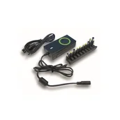 Zasilacze do laptopów - Techly Zasilacz do laptopa Techly Uniwersalny Zasilacz do Laptopa 15-19.5V 90W 12 końcówek IPW-NTS90WTY - miniaturka - grafika 1