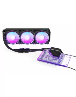 Młynek do lodu Alphacool 2 AIO - 360mm RTX 4090 FE z płytą tylną - Chłodzenie wodne - miniaturka - grafika 1