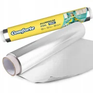 Folia, papier śniadaniowy, serwetki - Comforte Folia Aluminiowa Spożywcza Gruba Gastronomiczna Catering Rolka 10m - miniaturka - grafika 1