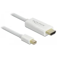Kable komputerowe i do monitorów - Kabel mini Displayport 1.1M - Hdmi-a M 2M Gold Del - miniaturka - grafika 1
