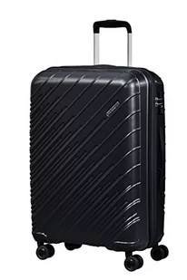 American Tourister Speedstar Spinner M, walizka z możliwością rozszerzenia, 67,5 cm, 66,5/70 l, czarna (Black), czarny (czarny), M (67.5 cm - 66.5/70 L), Walizki i wózki - Walizki - miniaturka - grafika 1