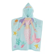 Okrycia kąpielowe dla dzieci - Jasnoniebieskie bawełniane ponczo dziecięce Mermaid – Catherine Lansfield - miniaturka - grafika 1