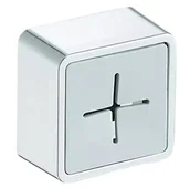 Akcesoria hydrauliczne - AG797 Wieszak na ręczniki srebrno-niebie - miniaturka - grafika 1