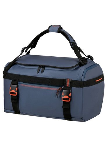 Torba plecak American Tourister Urban Track L Duffle Bag / Backpack - navy / orange