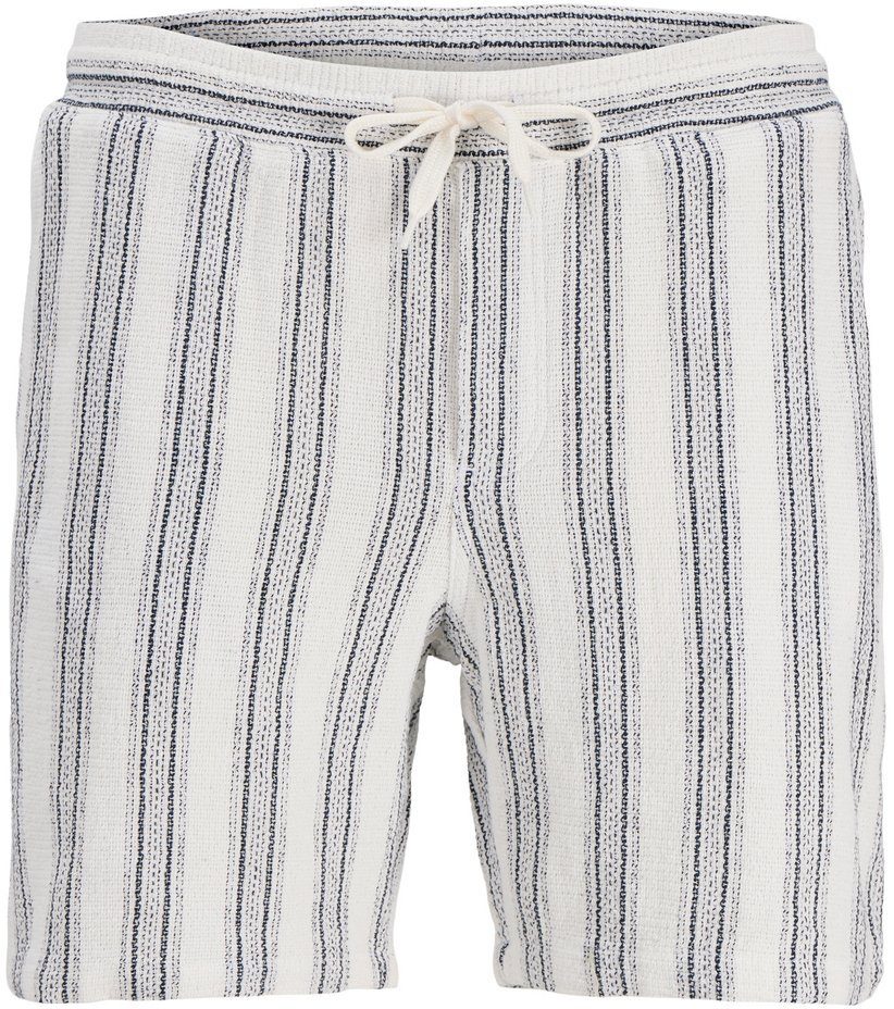 Jack & Jones Jack&Jones męskie szorty JPSTJAIDEN COBA STRIPE JOG SHORTS REG SN 12274413 CLOUD DANCER/STRIPES L