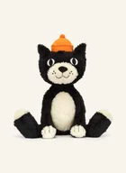 Maskotki i pluszaki - Jellycat Pluszowa Zabawka Kot Jellycat Jack Original schwarz - miniaturka - grafika 1