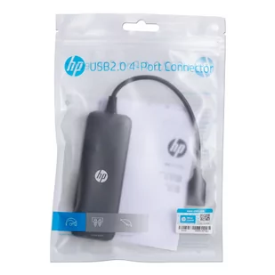 USB (2.0) hub 4-port, DHC-CT110C, czarny, Hewlett-Packard - Huby USB - miniaturka - grafika 5