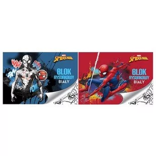 BENIAMIN Blok rysunkowy A4/20K biały Spider Man - Beniamin - Szkolne artykuły papiernicze - miniaturka - grafika 1