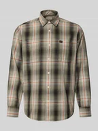 Koszule męskie - Koszula casualowa o kroju regular fit z czystej bawełny - miniaturka - grafika 1