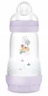 Butelki dla niemowląt - MAM BABY BUTELKA PERFECT START ANTI COLIC 260ML ANTYKOLKOWA 2M+ FIOLETOWA - miniaturka - grafika 1
