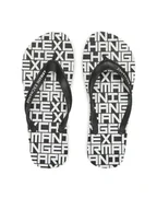 Klapki i japonki męskie - Armani Exchange Japonki XUQ002 XV676 N814 Czarny - miniaturka - grafika 1