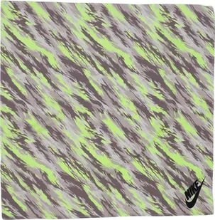 Chusta bandanka Nike Dri-Fit szaro-zielona N1003501937 - Czapki i chusty sportowe damskie - miniaturka - grafika 1
