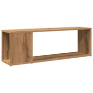 Szafki RTV - vidaXL Szafka pod telewizor Artisan dąb 100x24x32 cm materiał drewnopochodny - miniaturka - grafika 1