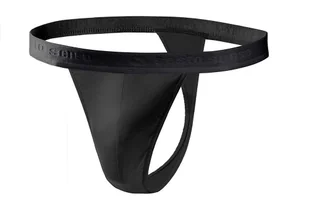 Sesto Senso, Tiger, Stringi męskie, czarne, rozmiar XXL - Majtki męskie - miniaturka - grafika 1