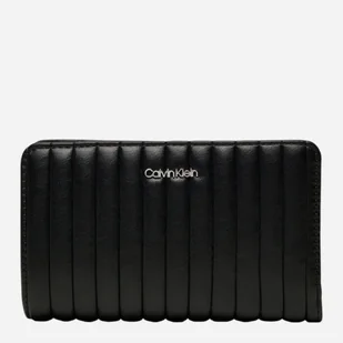 Portfel damski na karty Calvin Klein K60K613063-BEH Czarny (8721107066752). Portfele - Portfele - miniaturka - grafika 1