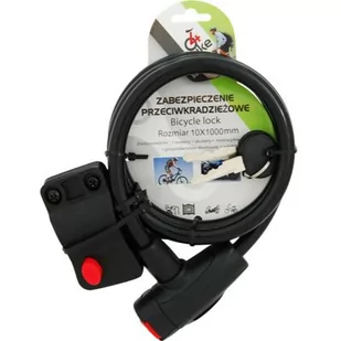 Zabezpieczenie rowerowe kolorowe 10x1000mm IP + uchwyt 4bike - Akcesoria rowerowe - miniaturka - grafika 1