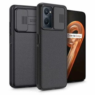 Nillkin CamShield do realme 9i czarny - Etui i futerały do telefonów - miniaturka - grafika 1