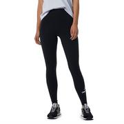 Spodnie sportowe damskie - Legginsy New Balance WP21509BK - czarne - miniaturka - grafika 1