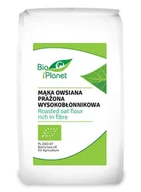 Soki i napoje niegazowane - M��ka Owsiana Pra��ona Wysokob��onnikowa BIO 300 g - BIO Planet - miniaturka - grafika 1