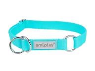 Obroże dla psów - amiplay Obroża Samba półzaciskowa XL 40-60 x 2,5cm - miniaturka - grafika 1