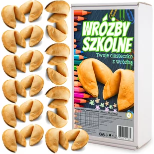 D&D Fun Cookies / Zestaw Ciasteczek "Szkolne Wróżby" 20 Sztuk 120G - Desery dla dzieci - miniaturka - grafika 1