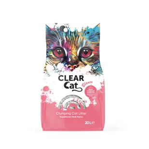 Clear Cat Blanco Baby Powder żwirek bentonitowy 20l - Żwirek dla kotów - miniaturka - grafika 1