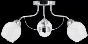 ELEM Lampa sufitowa antyczne złoto do sypialni 8979/3 21QG z serii MERIDA - Lampy sufitowe - miniaturka - grafika 2