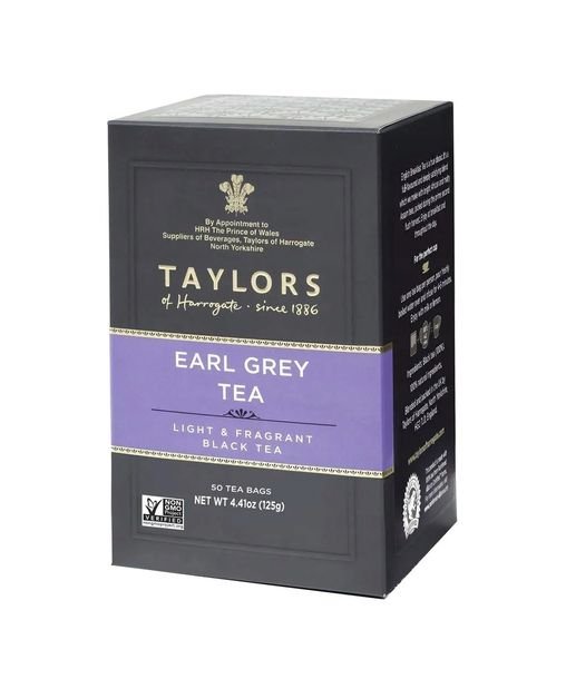 Taylors of Harrogate Herbata Czarna Earl Grey 20 kopert