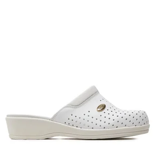 Klapki Scholl W Clog Back Guard F20002 1065 Biały - Klapki i japonki damskie - miniaturka - grafika 1