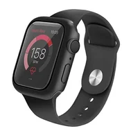 Akcesoria do smartwatchy - Uniq etui Nautic Apple Watch Series 4/5/6/SE 40mm czarny/black - miniaturka - grafika 1