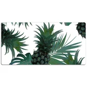 Podkładki na biurko - Ochronna mata na biurko Zielone ananasy 120x60 cm, Dywanomat - miniaturka - grafika 1