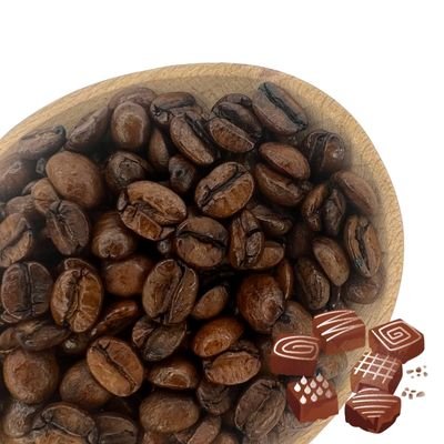 Kawa smakowa arabica Belgijskie Praliny ziarnista/mielona 1kg