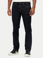 Spodnie męskie - Pepe Jeans Jeansy PM207393 Niebieski Straight Fit - miniaturka - grafika 1