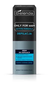 Bielenda Krem do depilacji ONLY FOR MEN, 100 ml 5902169031558 - Depilacja - miniaturka - grafika 1