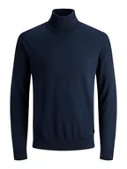 Swetry męskie - Jack & Jones Sweter "Emil" w kolorze granatowym - miniaturka - grafika 1