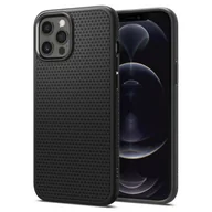 Etui i futerały do telefonów - Spigen LIQUID AIR ETUI NA IPHONE 12 PRO MAX MATTE BLACK 16743 - miniaturka - grafika 1