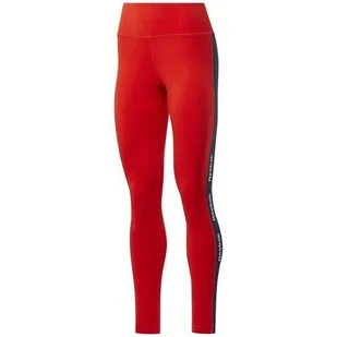 Spodnie do biegania damskie Reebok TE Linear Logo CT L - Spodnie sportowe damskie - miniaturka - grafika 1