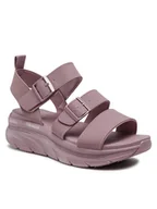 Sandały damskie - Skechers Sandały Retro Cosmos 119234/MVE Fioletowy - miniaturka - grafika 1